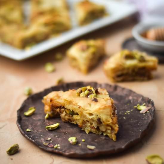 Pistachio & Almond Baklava