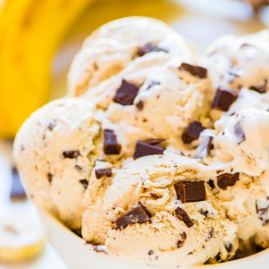 Homemade Banana Ice Cream