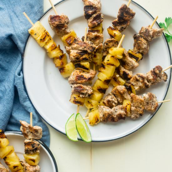 Whole30 Jerk Pineapple Chicken