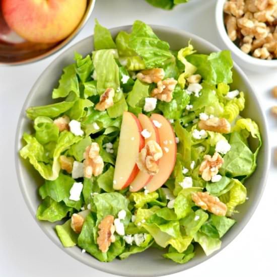 Apple Walnut Balsamic Salad