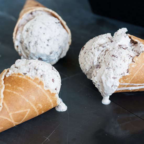 Coconut Stracciatella Ice Cream