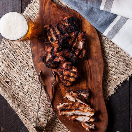 Street Fair Grilled Beer Chicken