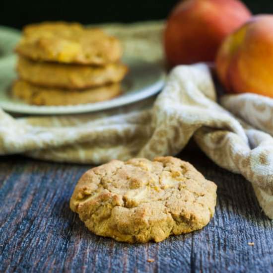 Peach Scones (low carb, gf)