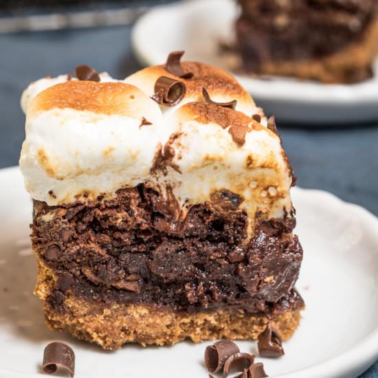 Thick Fudgy S’mores