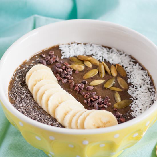 Chocolate Cherry Smoothie Bowl