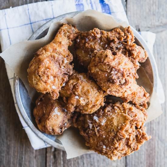 Perfectly Crispy Fried Chicken