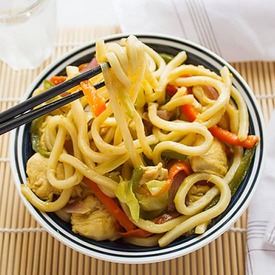 Chicken Stir Fry Noodles