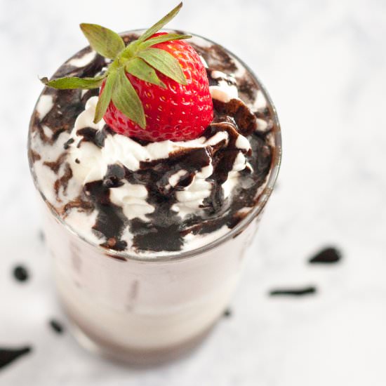 Easy Neapolitan Milkshake