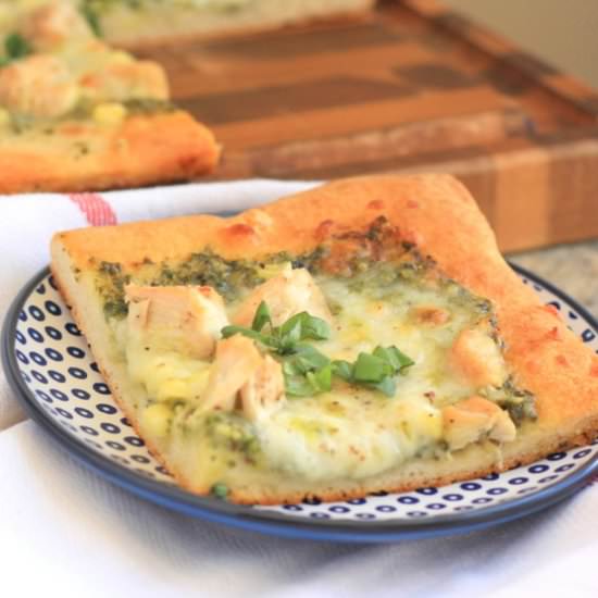 Chicken Pesto Pizza