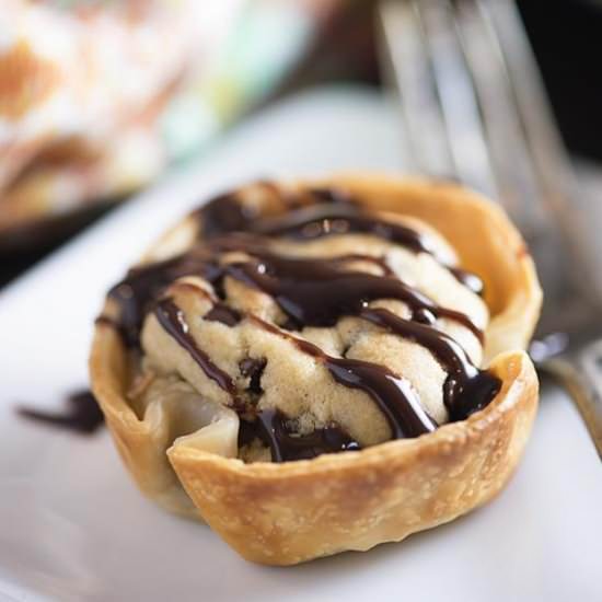 Mini Chocolate Chip Cookie Pie