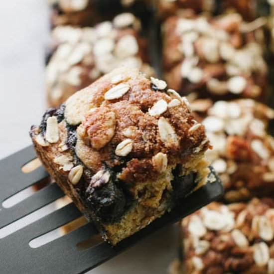 Blueberry Banana Breakfast Cake