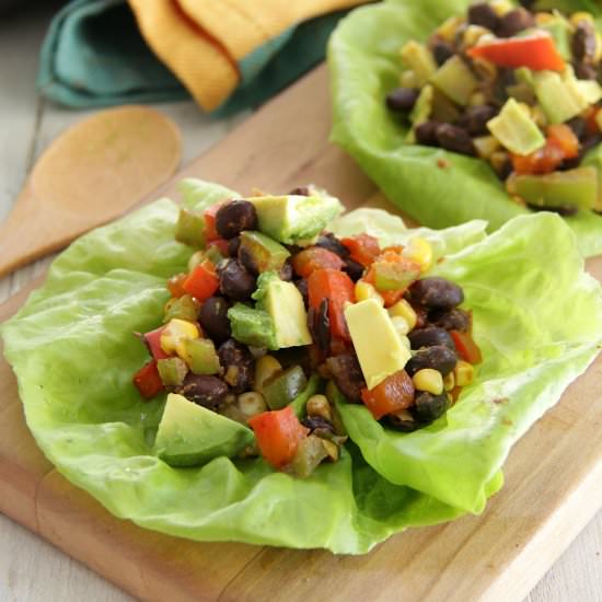 Vegetable Lettuce Wraps