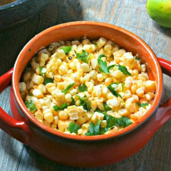 Grilled Corn Salsa