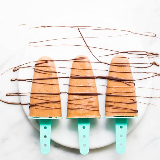 Chocolate Mocha Popsicles