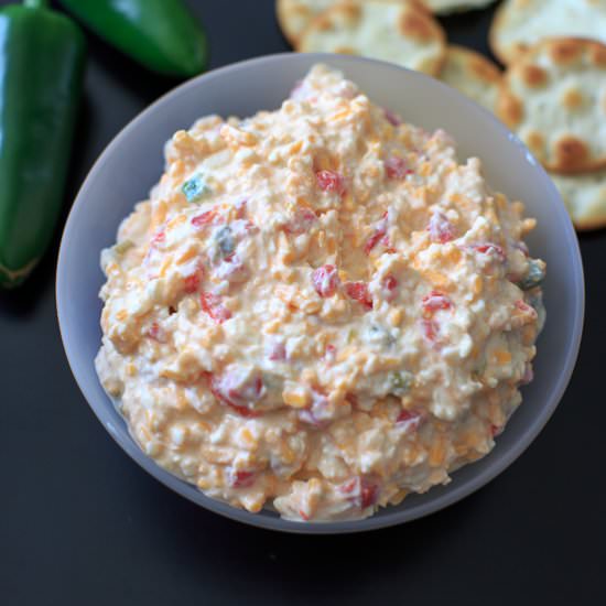 Skinny Jalapeno Pimento Cheese