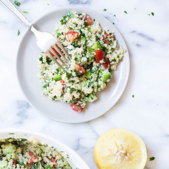 Quinoa Tabbouleh (GF, V)