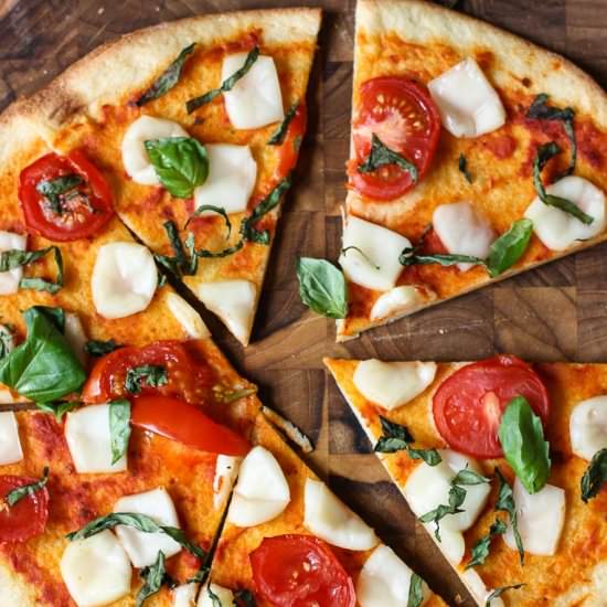 Paleo Pizza Margherita