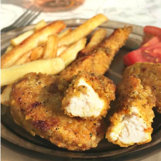Perfect Oven Fried Chicken