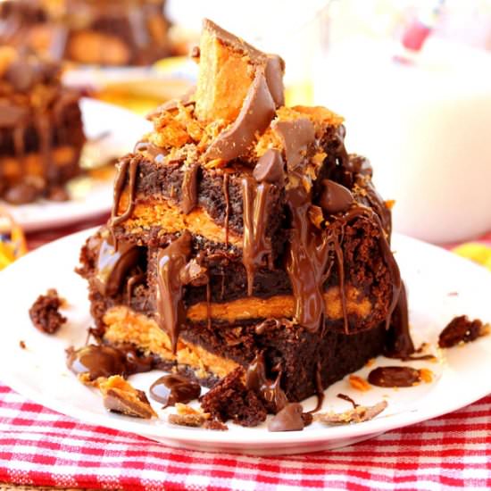 Butterfinger Brownies