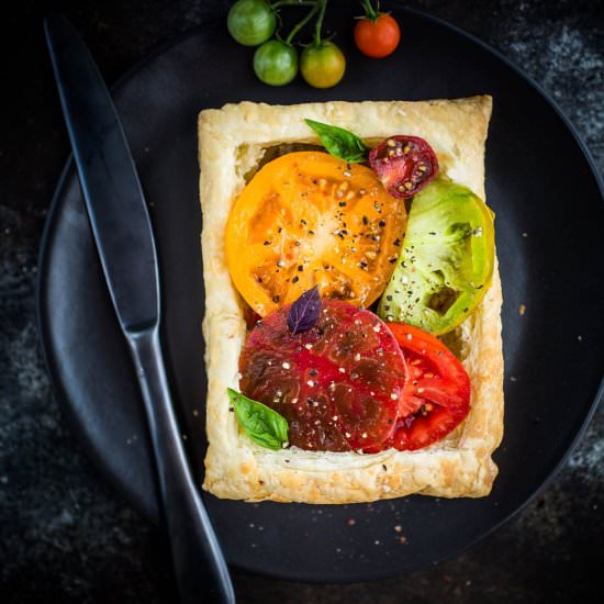 Tomato Basil Tart