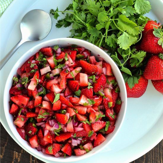 Strawberry Jalapeño Salsa
