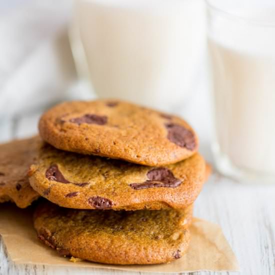 Vegan Chocolate Chip Cookies