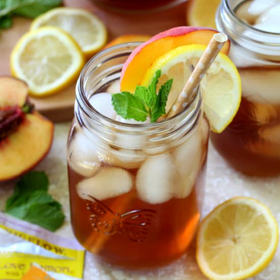 Peach Lemon Iced Tea
