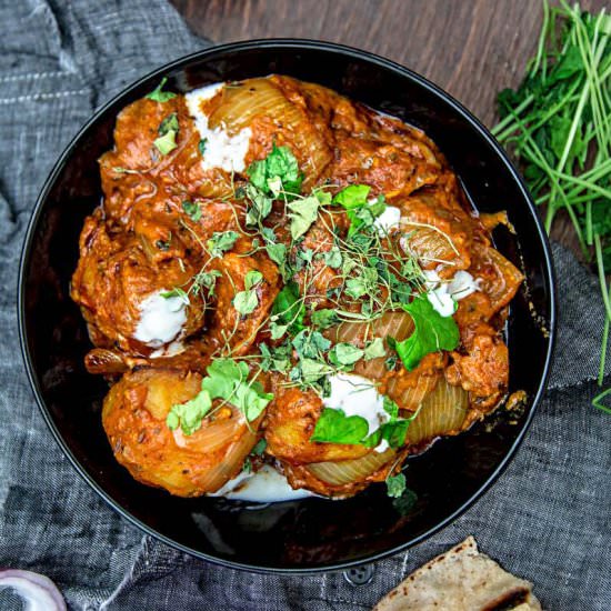 Jaipuri Aloo Pyaaz Ki Sabzi