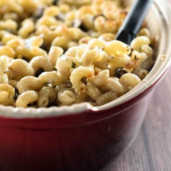 Mushroom Macaroni and Cheese