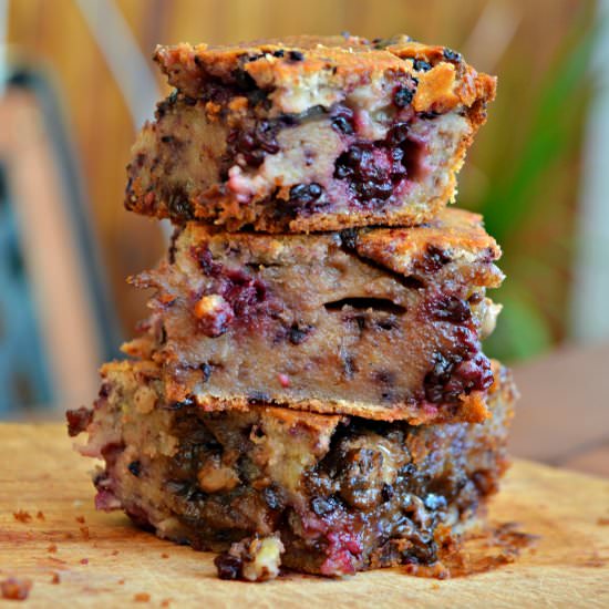 Blackberry Chocolate Chip Pie