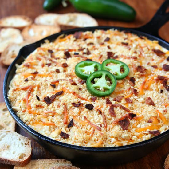 Loaded Jalapeño Popper Dip