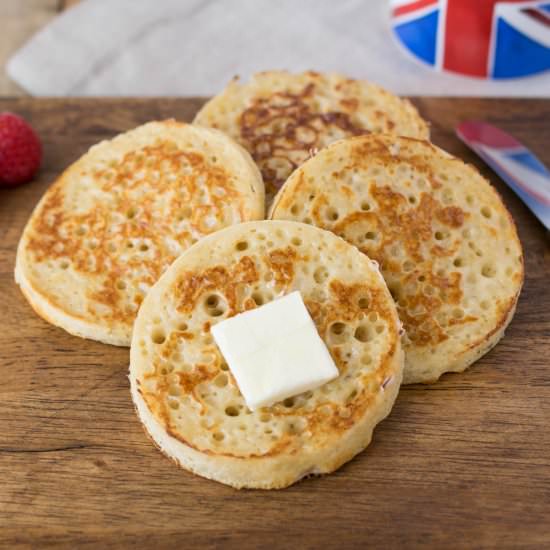 English crumpets