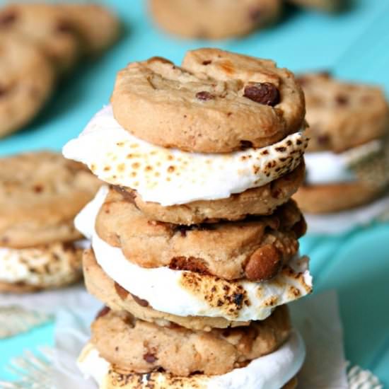 S’mores Cookie Sandwiches