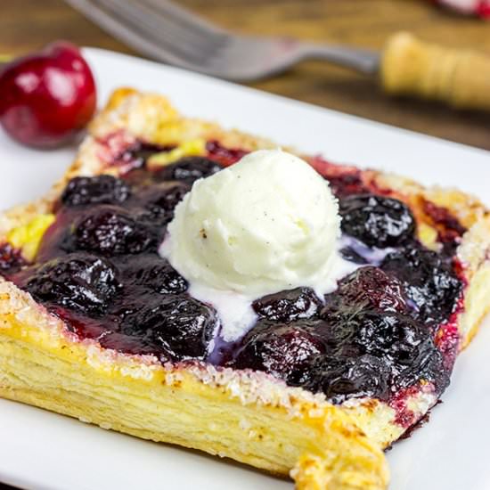 Vanilla Cherry Tarts