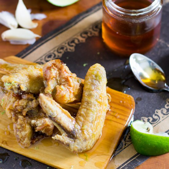 Garlic Lime Chicken Wings
