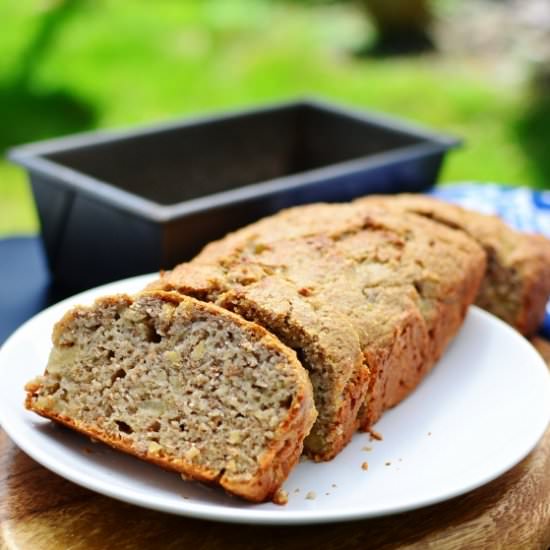 Ginger Pear Banana Wholemeal Bread