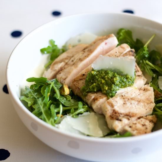Easy Chicken with Pistachio Pesto