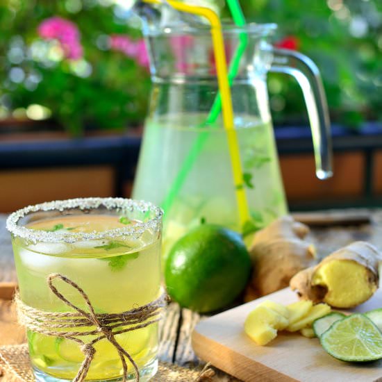 Ginger lemonade