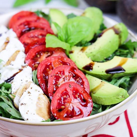 Avocado Caprese Salad