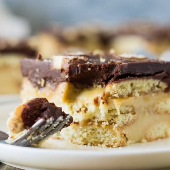Twix Ice Box Cake