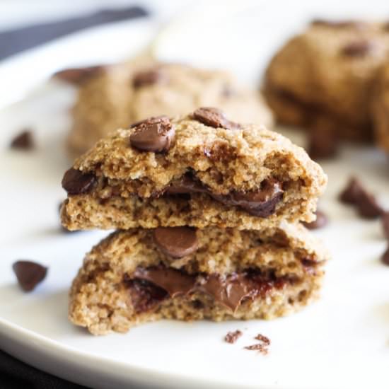 Nutella-Stuffed Cookies