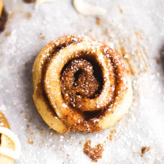 Mini Bite-Size Cinnamon Rolls