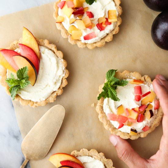 Stone Fruit Tarts