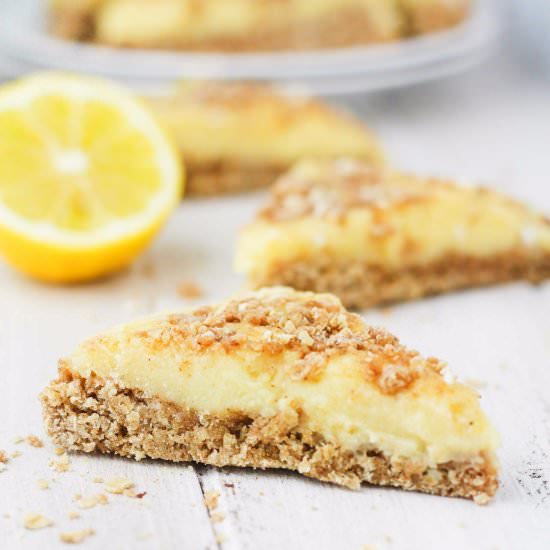 Creamy Lemon Crumble Bars