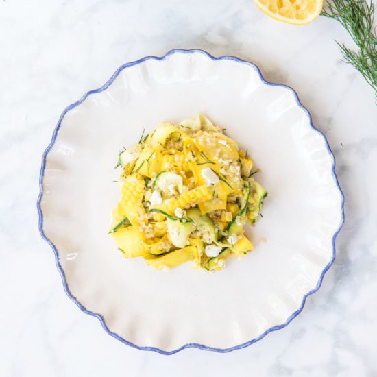 Summer Squash and Corn Salad