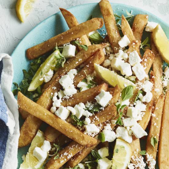 Oregano Feta Fries