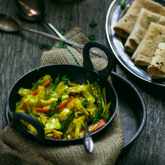Cabbage Stir Fried Salad