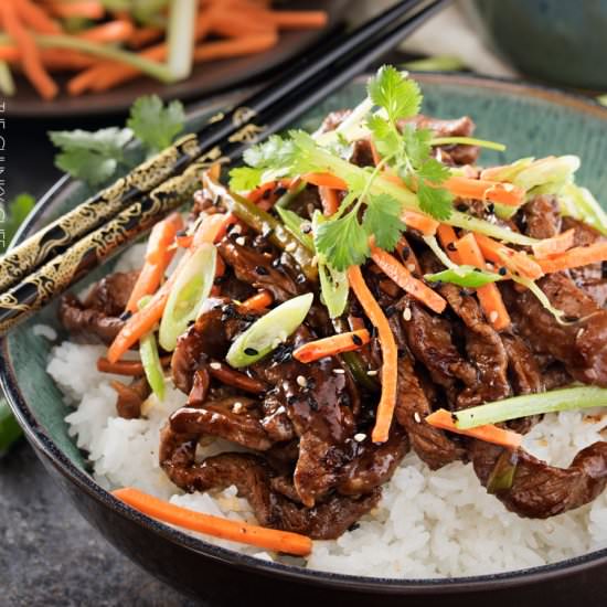 Spicy Ginger Szechuan Beef