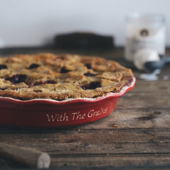 Whole Grain Cherry Pie