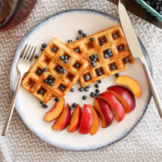 Crispy Lazy Waffles